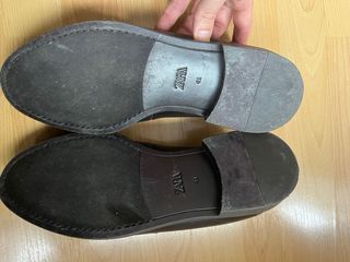 Mocasines Zara Piel Marrón