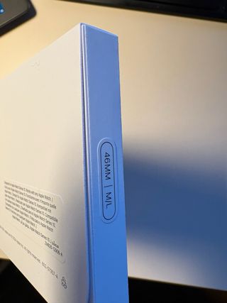 Correa Apple Watch 11 series negra con precinto