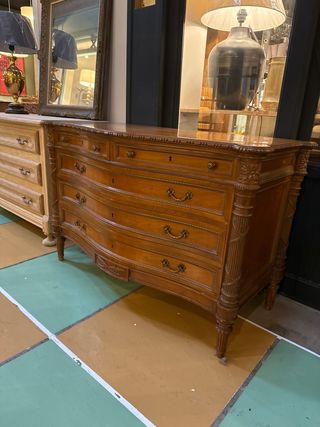 Cajonera de madera noble