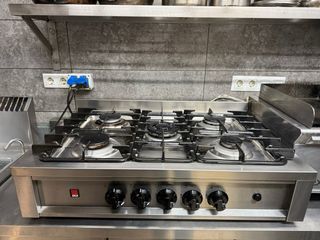 Cocina industrial gas EKA 5 fuegos