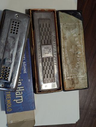 Armoniche Vintage,Hohner Bravi Alpini,Mountain Har