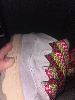 Scarpe Lanvin Multicolor Bianche