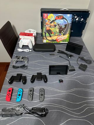 Nintendo Switch V1 con extras
