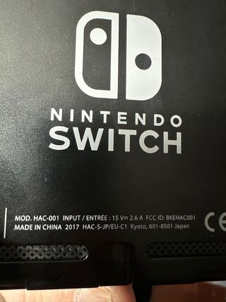 Nintendo Switch V1 con extras