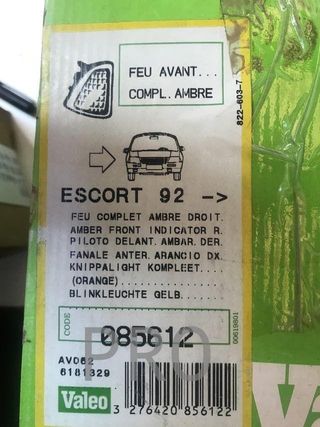 Piloto  ford escort intermitente derecho nuevo