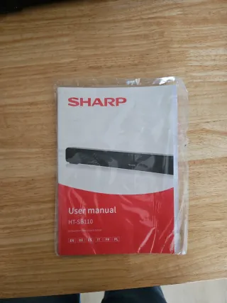 Sharp HT-SB110 Barra de Sonido Negra