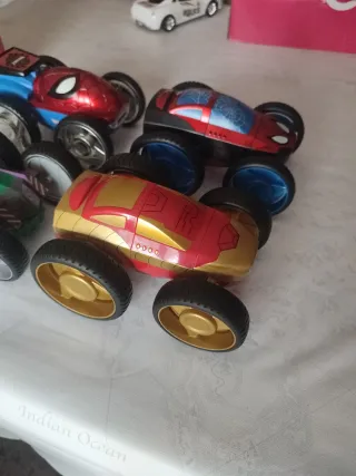 Coches de Superhéroes Marvel trasformables