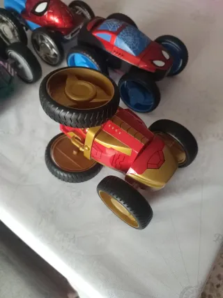 Coches de Superhéroes Marvel trasformables