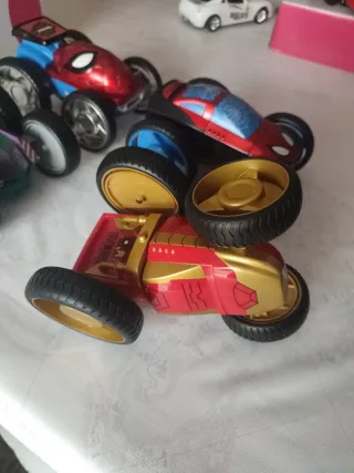 Coches de Superhéroes Marvel trasformables