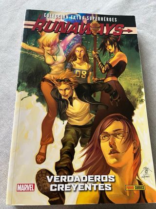 Colección runaways marvel tres tomos