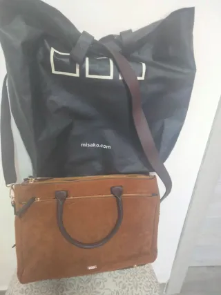 Bolso bandolera porta documentos y PC