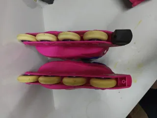 Patines en línea niña rosa y morado