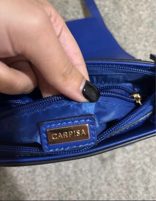 Borsa tracolla Carpisa blu