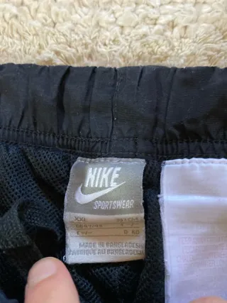 Pantalón Nike Parachute Y2K Retro Negro