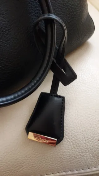 Bolso Clark Negro y Blanco