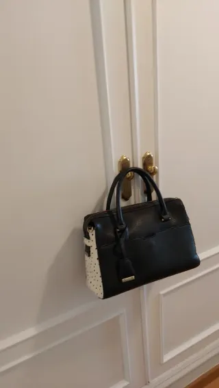 Bolso Clark Negro y Blanco