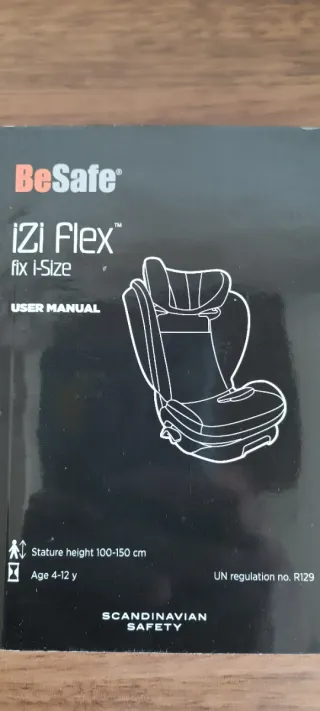 Silla coche BeSafe iZi Flex fix i-Size