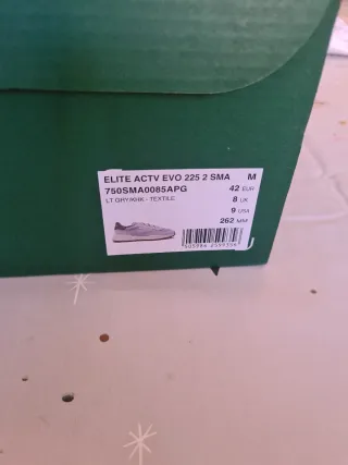 Zapatillas Lacoste Elite Active Evo Beige/Verde