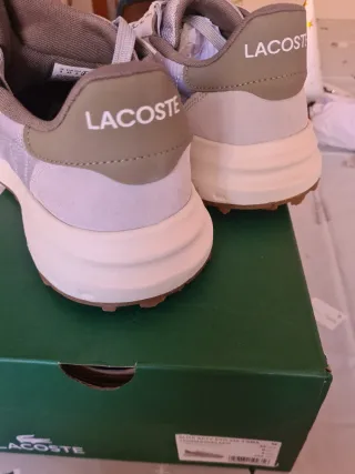 Zapatillas Lacoste Elite Active Evo Beige/Verde