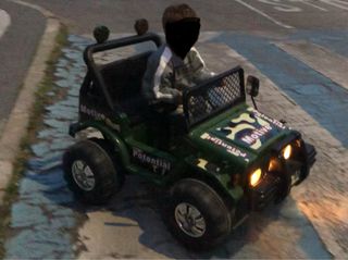 Coche eléctrico infantil todoterreno