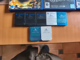 Lote PlayStation 2 + Juegos y Mandos