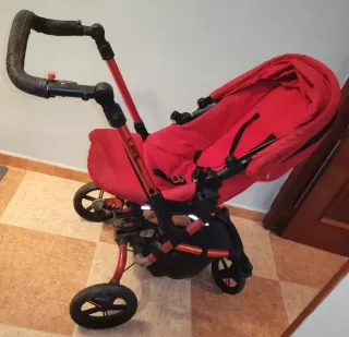 Silla de paseo Jane roja