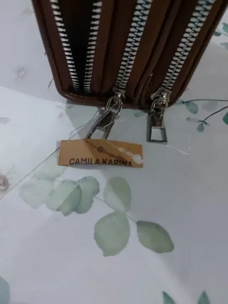 Bandolera vintage marrón