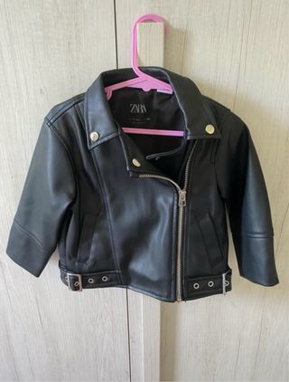 Giacca similpelle bambina Zara