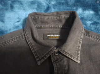 Camisa Vaquera Jack & Jones Azul