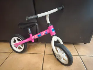 Bicicleta senza pedali Nancy rosa