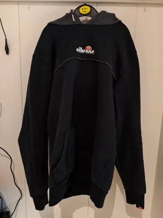 Sudadera con capucha Ellesse gris XS