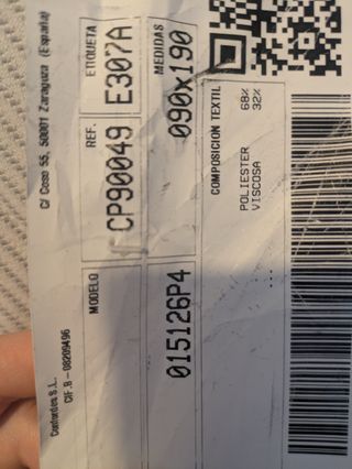 Colchón 90x190 cm Conforama