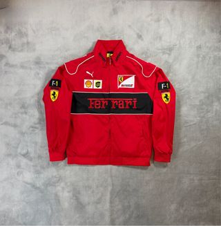 Chaqueta Ferrari F1 Racing Vintage Roja Talla M