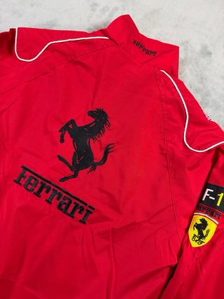 Chaqueta Ferrari F1 Racing Vintage Roja Talla M
