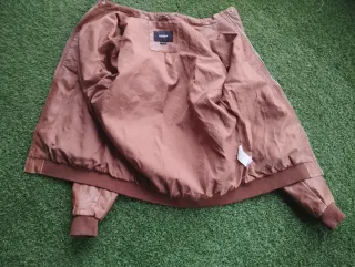 Chaqueta Pull and Bear marrón Talla XL 42