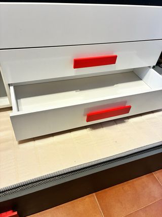 Cama nido 90x190 con 2 cama y cajones almacenaje