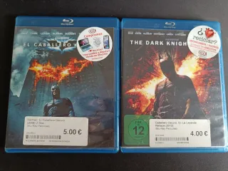 Pack 2 Blu-Ray Batman:El Caballero Oscuro y Renace