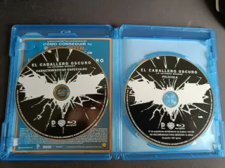 Pack 2 Blu-Ray Batman:El Caballero Oscuro y Renace