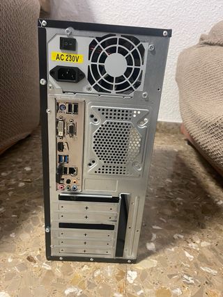 PC Sobremesa i3 3.4GHz 12GB RAM SSD 120GB