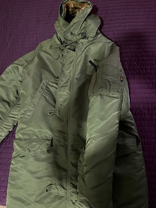 Chaqueta Alpha Industries Verde Militar