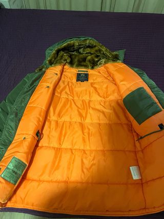 Chaqueta Alpha Industries Verde Militar