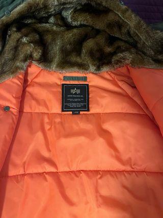 Chaqueta Alpha Industries Verde Militar