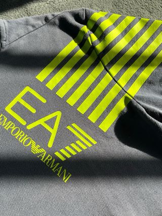 Felpa Emporio Armani EA7 Grigia