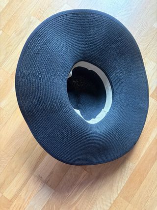 Sombrero flexible playa negro