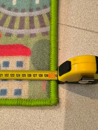 ALFOMBRA DE JUEGOS CON DOBLE DISEÑO CIUDAD/TREN