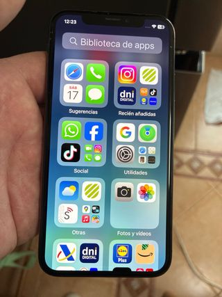 iPhone X 64GB Argento/Nero
