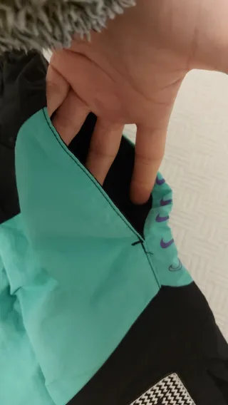 Bañador Nike Negro, Morado y Turquesa