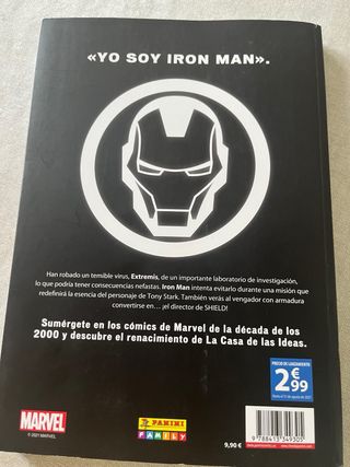 Ironman marvel los años 2000