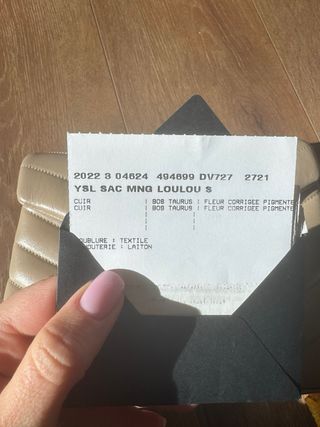 Bolso YSL Beige Nuevo