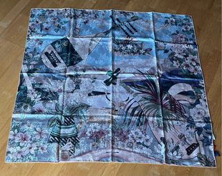 Pañuelo seda STORY OF SHANGHAI multicolor